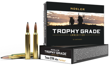 Nosler Trophy Grade 7mm STW 140gr Spitzer Partition 20 Rd - Box or Case