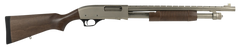 Tokarev USA TX3 HD 12 Gauge 18.50" 3" 5+1 Pump Shotgun - Nickel/Walnut