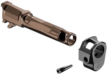 Radian Weapons Ramjet & Afterburner SIG P365 9mm Luger 3.70" Stainless Steel Barrel Combo - Bronze