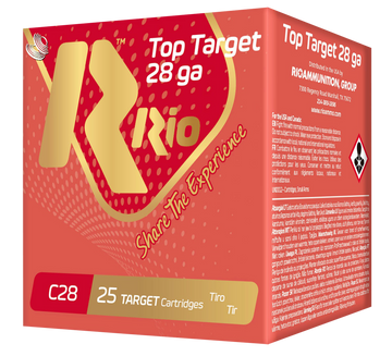 Rio Ammunition Top Target 28 Gauge 2.75" 3/4 oz 8 Shot - Box or Case