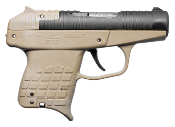 Kel-Tec PR-3AT 380 ACP 2.85" 10+1 Tan Polymer Compact Semi-Auto Pistol