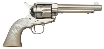 Taylors and Company 1873 Cattleman 45 Colt (LC) 5.50" 6-Rd SAO Revolver - Mother of Pearl Grip
