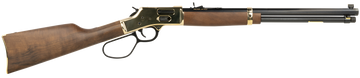 Henry H006GCL Side Gate 45 Colt (LC) 20" 10+1 Lever-Action Rifle - Large Loop, Polished Brass Receiver