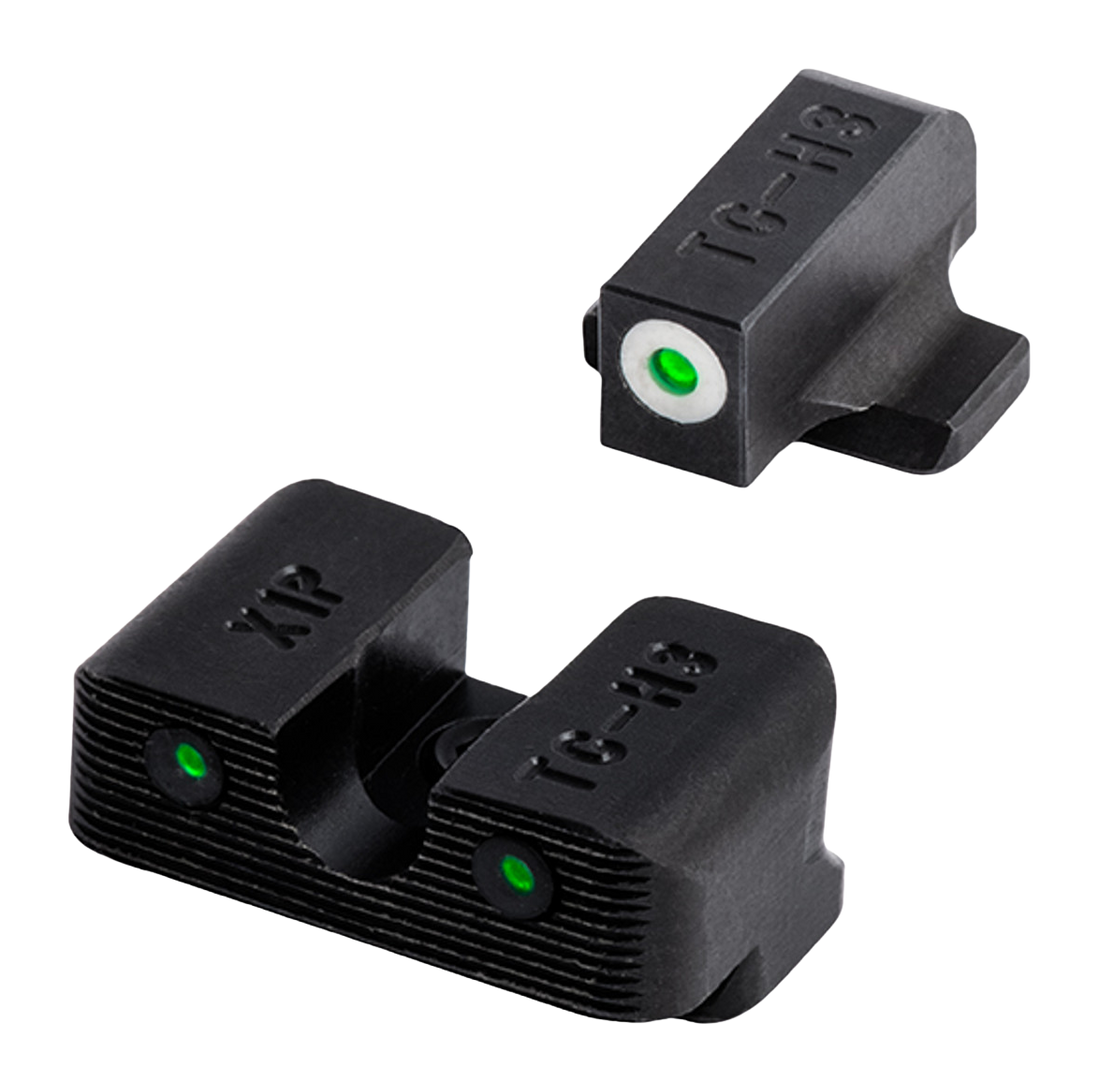 TruGlo Tritium Pro Pistol Sights for Springfield Echelon - White Tritium Front/Rear Set