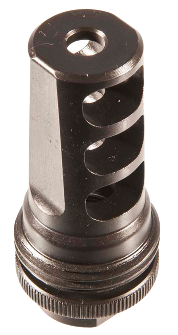 SilencerCo AC142 ASR Muzzle Brake 5.56x45mm NATO 1/2x28 Black Steel