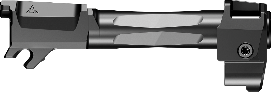 Radian Weapons Ramjet & Afterburner SIG P365 9mm Luger 3.1" Stainless Steel Barrel Combo - Black/Gray PVD