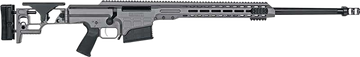 Barrett MRAD 300 Norma Mag 26" 10+1 Bolt Action Rifle - Tungsten Gray Cerakote Side Folding Stock