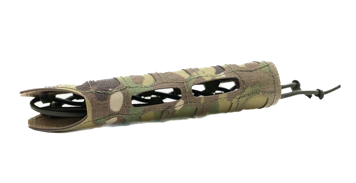 Cole-Tac SD Handguard Wrap With Slots Multi-Cam Squadron 6.5" Long
