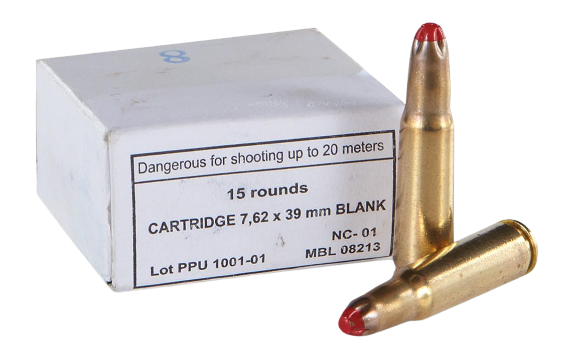 TR&Z PPU PPB739 7.62x39mm Blank M68 15 Bx/ 96 Cs (1440 Rds)