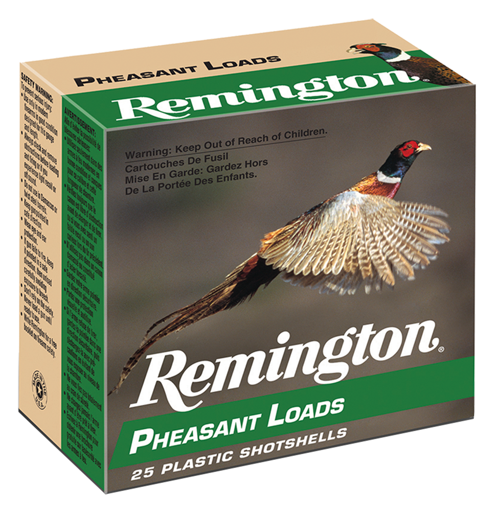 Remington Ammunition Pheasant 12 Gauge 2.75" 1 1/4 oz #4 Shot - Box or Case