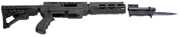 Archangel AA556R AR-15 Style Conversion Stock Black Synthetic 6-Position for Ruger 10/22