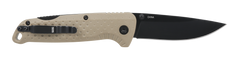 S.O.G Adventurer LB 3.5" FDE/Black Folding Lockback Knife