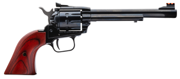 Heritage Mfg Rough Rider 22 LR/22 WMR 9-Shot 6.50" SAO Revolver - Black with Cocobolo Grips