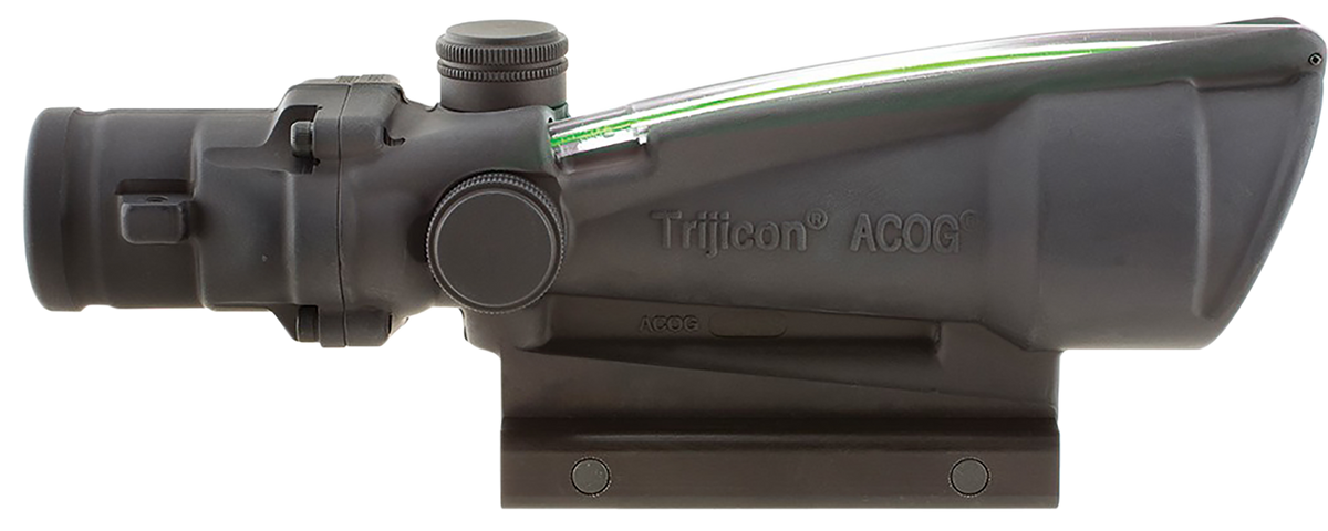 Trijicon 100416 ACOG 3.5x35mm Dual Illuminated Green Crosshair 300 BLK BDC Riflescope - Matte Black