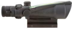 Trijicon 100416 ACOG 3.5x35mm Dual Illuminated Green Crosshair 300 BLK BDC Riflescope - Matte Black