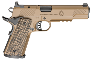 Springfield Armory 1911 TRP AOS 9mm Luger 5" 9+1 Semi-Auto Pistol - Coyote Brown Cerakote