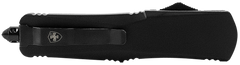Templar Knife LBR231 Gen II Large 3.5" OTF Tanto Plain 440C Black Oxide Stonewashed Black Aluminum/Rubber Handle
