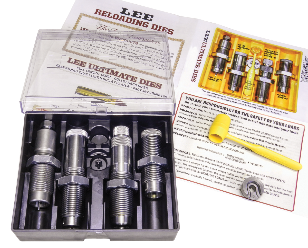 Lee Precision Ultimate Rifle 4-Die Set 22-250 Remington