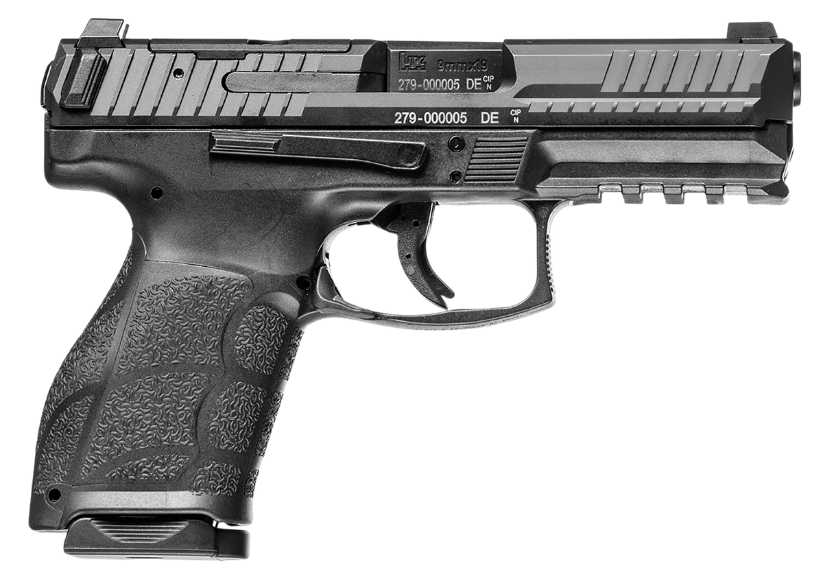 HK VP9A1 K Compact 9mm Luger 4.09" 10+1 Semi-Auto Pistol - CA Compliant