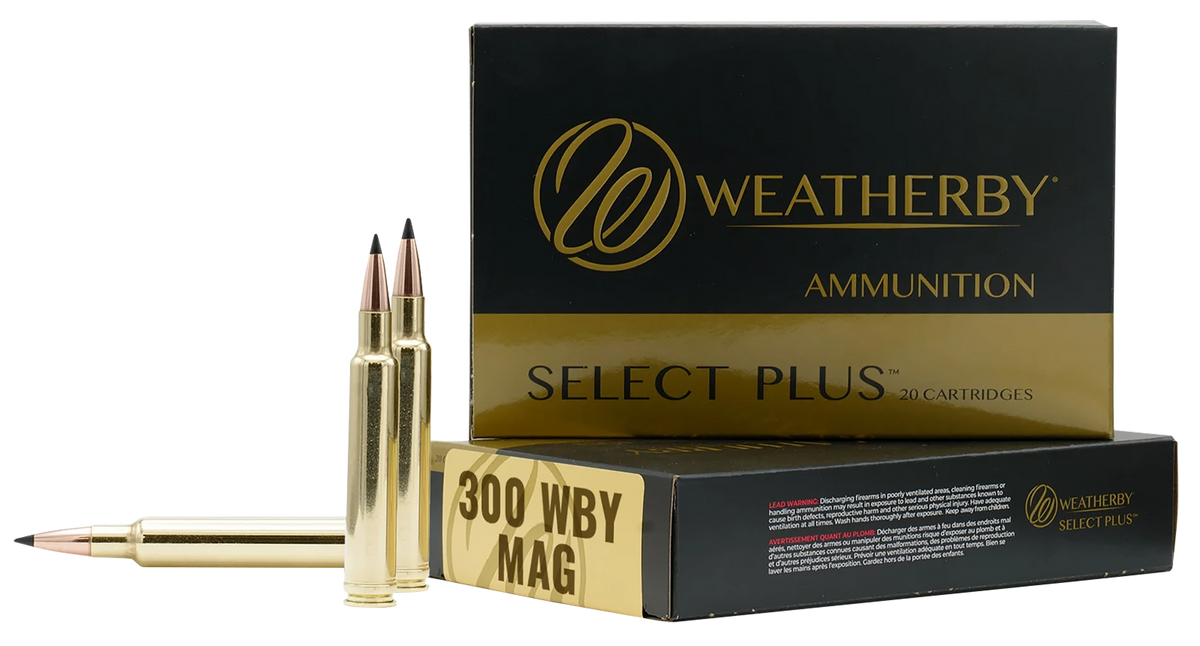 Weatherby Select Plus 300 Weatherby Magnum 180gr Swift Scirocco - Box or Case
