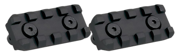 Samson KeyMod 2" Rail Kit 6061-T6 Aluminum Black Anodized 0 MOA - 2 Rails