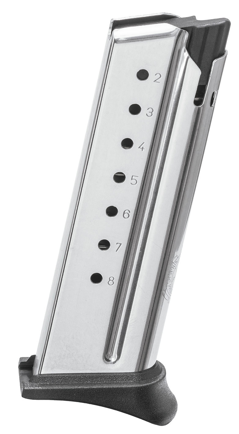 Springfield Armory XD-E 9mm Luger 8rd Stainless Steel Magazine