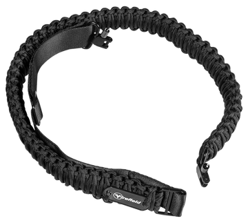 Firefield FF46001 Two Point Tactical Sling Black Nylon Paracord 37.50"-45" Adjustable Rifle