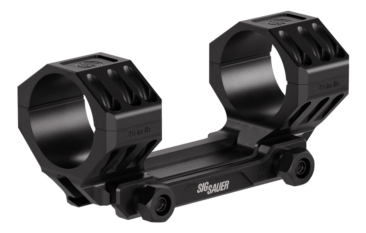 Sig Sauer Electro-Optics Alpha5 34mm 1.535" 0 MOA Scope Mount - Matte Black
