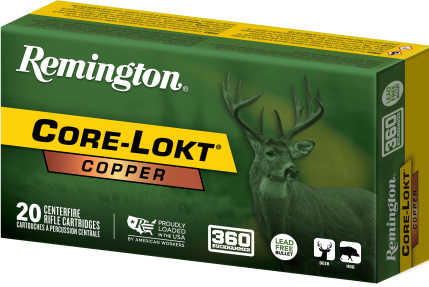 Remington Ammunition Core-Lokt Tipped 360 Buckhammer 160gr 20 Rd - Box or Case