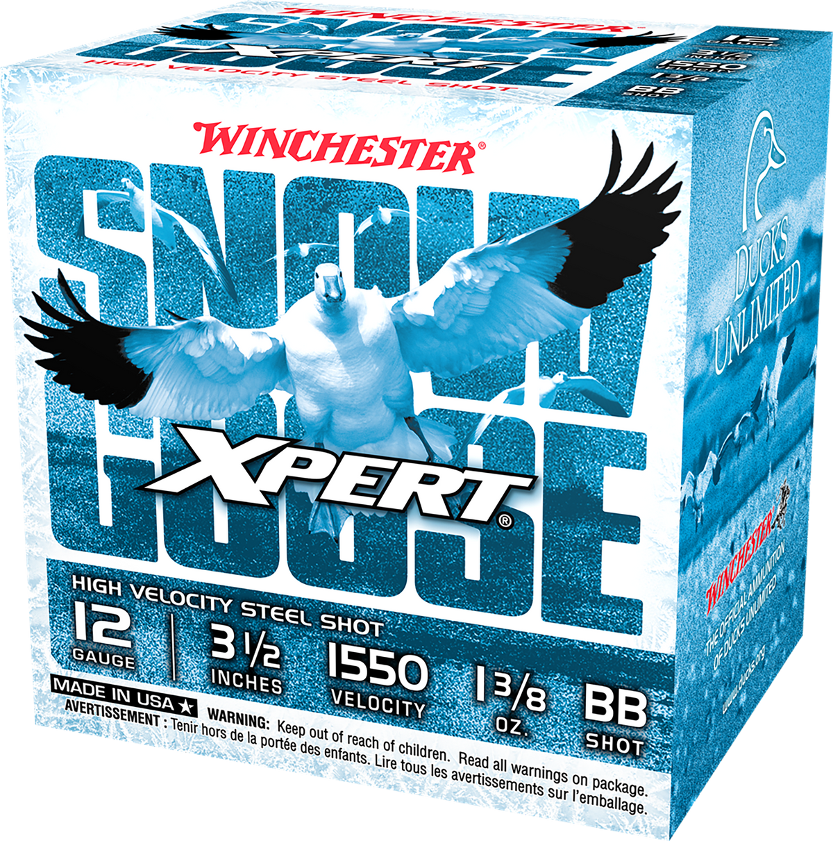 Winchester Ammo Xpert Snow Goose 12 Gauge 3.5" 1-3/8 oz BB Shot 25 Rd - Box or Case