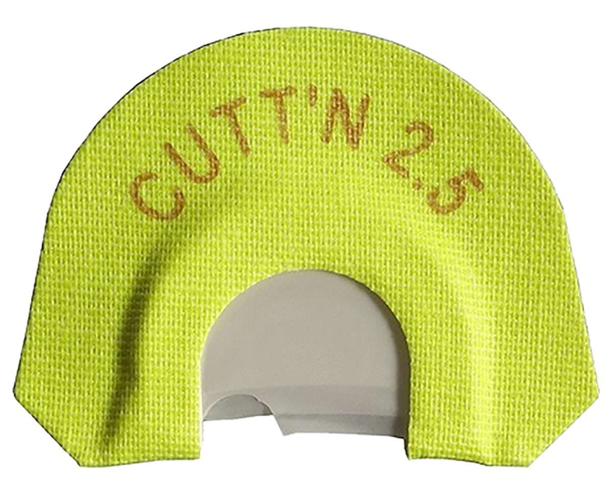 HS Strut Cuttn 2.5 Diaphragm Turkey Call Double Reed Yellow