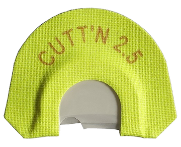 HS Strut Cuttn 2.5 Diaphragm Turkey Call Double Reed Yellow