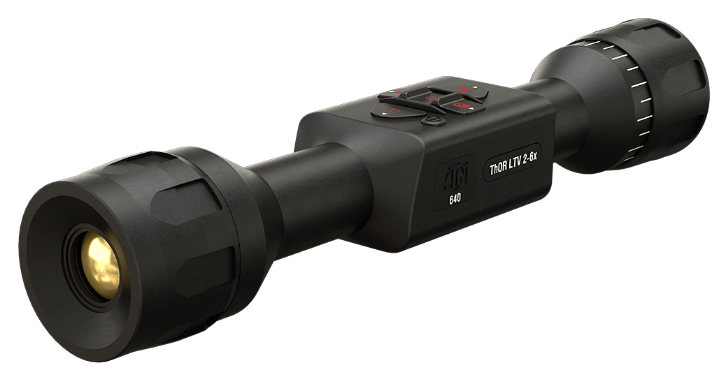 ATN Thor LTV 2-6x 25mm Thermal Rifle Scope 640x480 Black