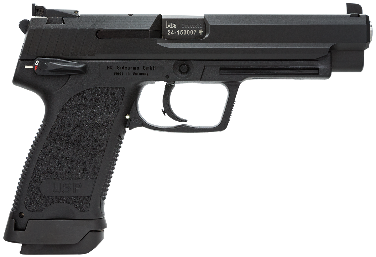 HK USP Expert V1 9mm Luger 5.19" 18+1 DA/SA Pistol