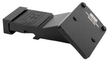 C&H Precision PR45RSH 45 Degree Offset Picatinny Mount for Trijicon RMR/SRO - 2 in Black Aluminum