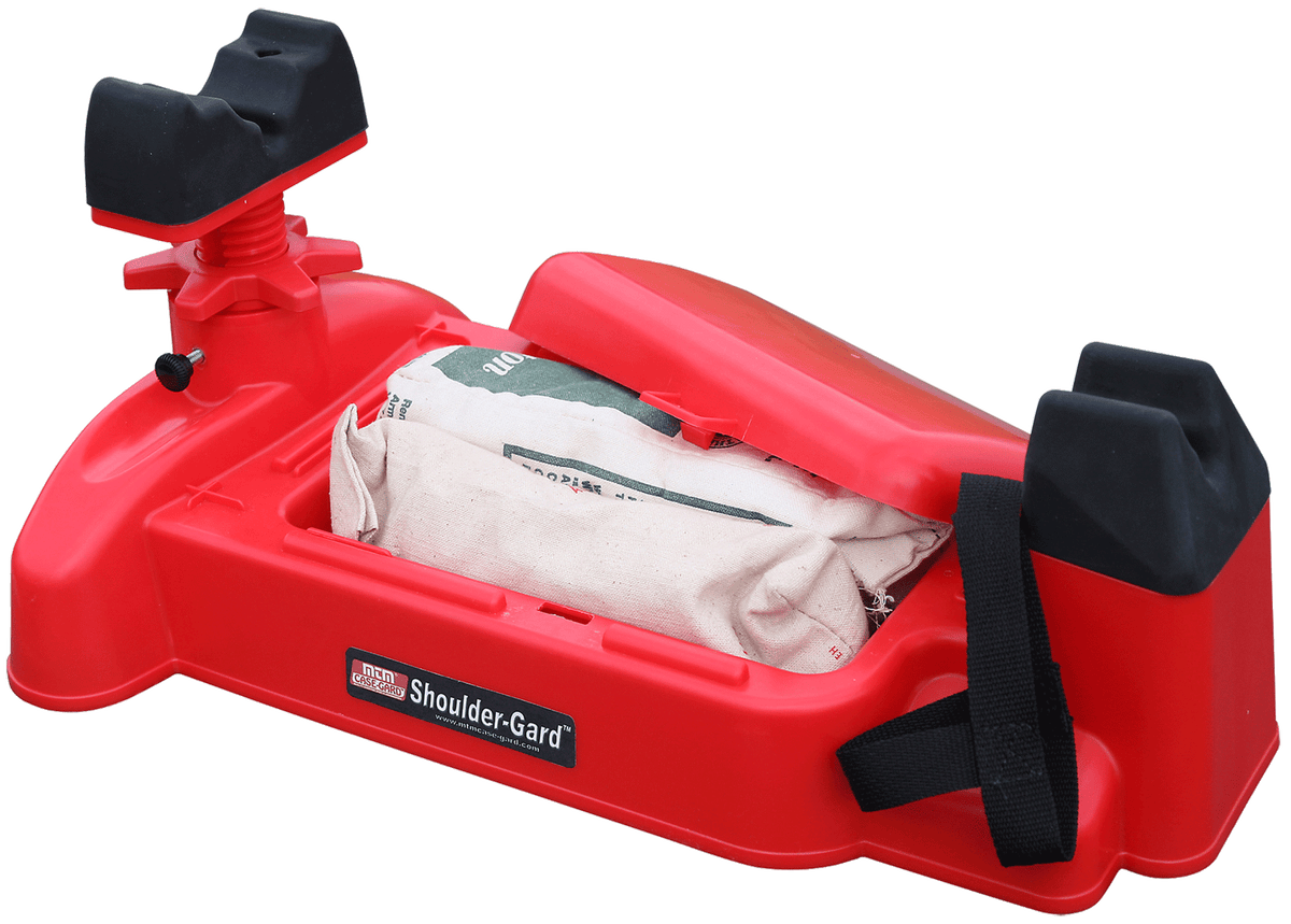 MTM SGR30 Case-Gard Shoulder-Gard Rifle Shooting Rest Red Polymer