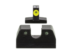 Trijicon HD XR Night Sights Green Tritium/Yellow Outline Front / Green Tritium Rear - FN FNP/FNX
