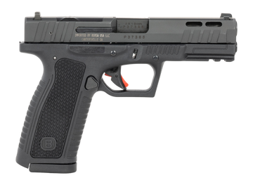 Bersa BP9 9mm Luger 4.25" 17+1 Striker-Fired Semi-Auto Pistol - Matte Black, Optic Ready