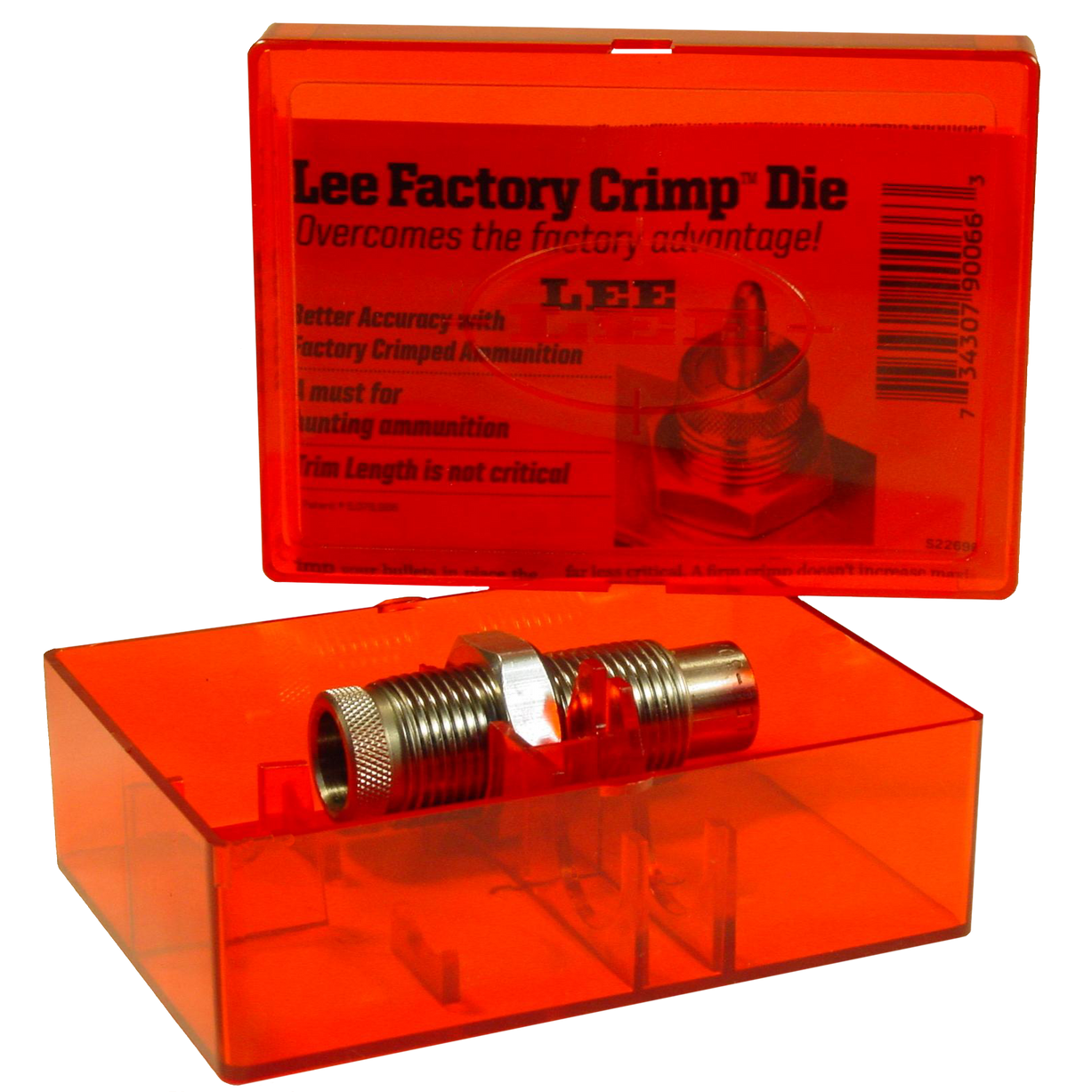 Lee Precision 90807 Carbide Factory Crimp Die 9mm Makarov