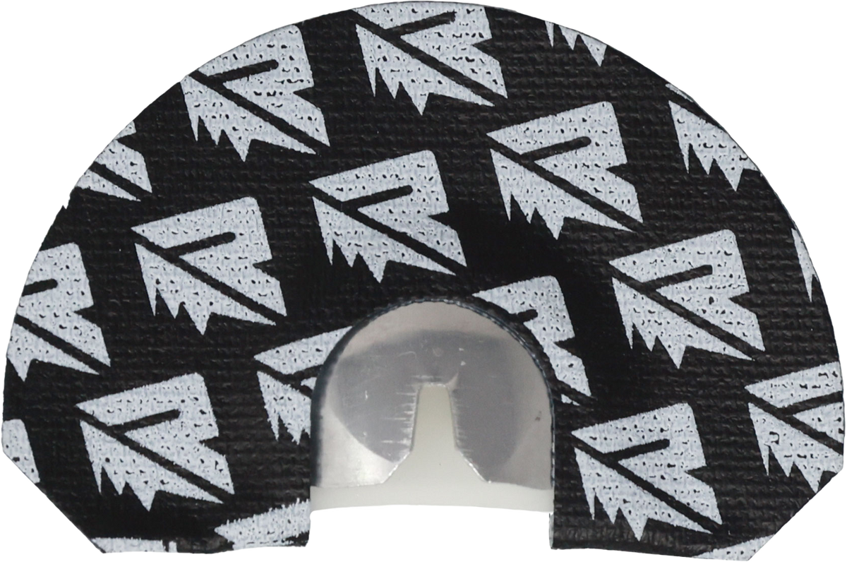 Riven Comet Small Dome Elk Diaphragm Call - Black/White