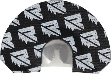 Riven Comet Small Dome Elk Diaphragm Call - Black/White
