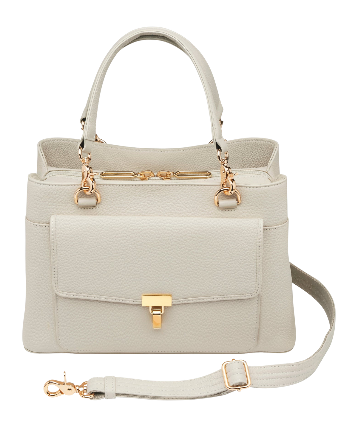 Kingport Industries Gun Tote'n Mamas GTM-32/PB Large Satchel Crossbody - Bone Cowhide