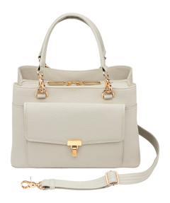 Kingport Industries Gun Tote'n Mamas GTM-32/PB Large Satchel Crossbody - Bone Cowhide