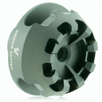Strike Industries Cookie Cutter Comp 308/7.62x51 5/8x24 Black Matte Steel Compensator