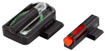 HiViz SG320FD21 FastDot H3 Sight Set Sig P320 Red Fiber Optic / Green Tritium