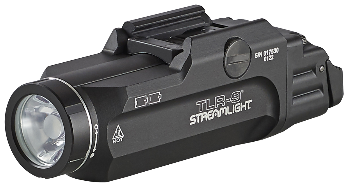 Streamlight 69464 TLR-9 Gun Light 1,000 Lumens White LED Black Anodized
