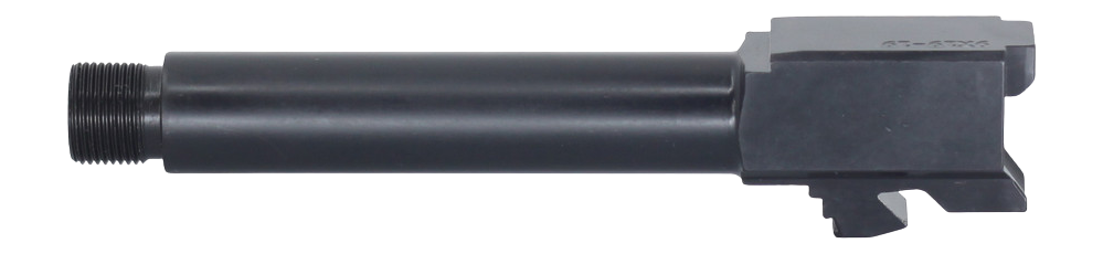 JE Machine Tech G19 Threaded 9mm Luger Pistol Barrel - Black Nitride