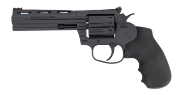 Colt Mfg King Cobra Target 22 LR 4.25" 10-Rd DA/SA Revolver - Blued