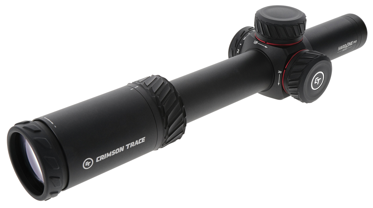 Crimson Trace Hardline Pro 1-6x24mm 30mm Tube Illuminated Competition Reticle Black Matte
