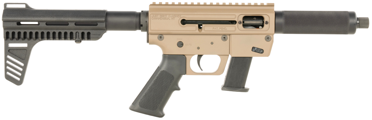 BLS Supply JRC 9mm Luger 6.5"/17" TB 15+1 Semi-Auto Pistol Caliber Carbine - FDE